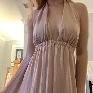 Show Me Your Mumu | Luna Halter Boho Open Back EUC